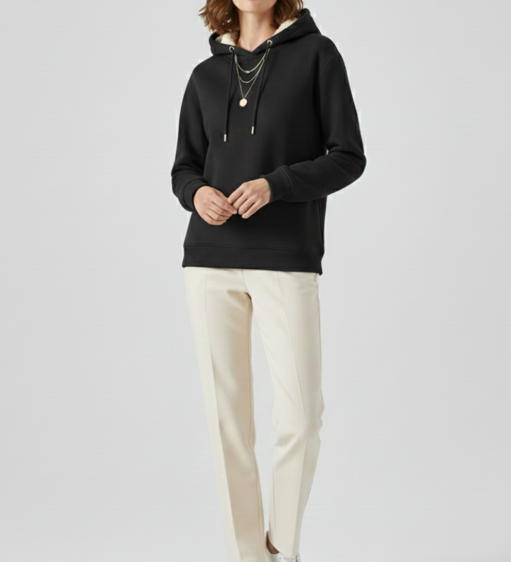 Valentine | Sweat a Capuche Doublure Sherpa