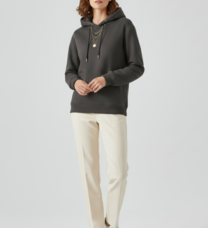 Valentine | Sweat a Capuche Doublure Sherpa