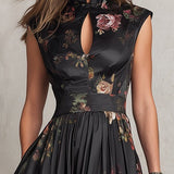 Jagoda | Robe Midi Plissée à Col
