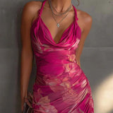 Amelia | Robe Bodycon Imprimé Fleuri