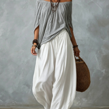 Manon | Ensemble boho à blouse ample