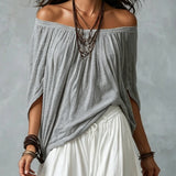 Manon | Ensemble boho à blouse ample