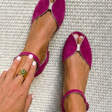 Olivia - Sandales Sauge Elegantes
