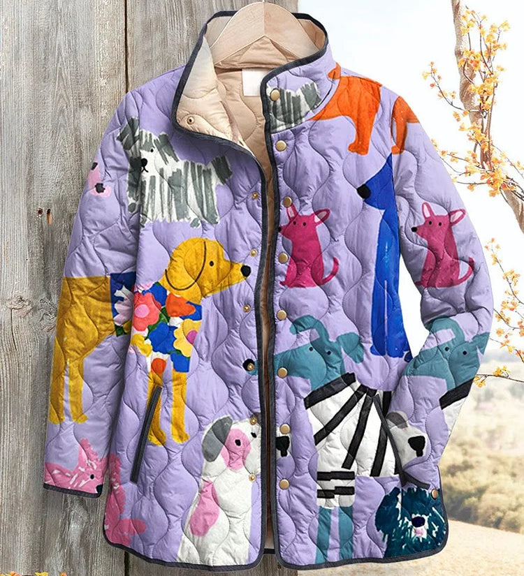Sybil | Veste Matelassée Chiot Espiègle