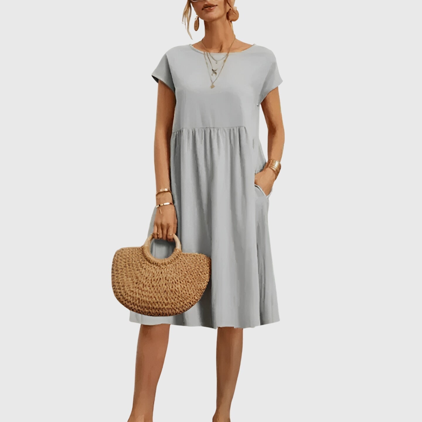 Isabelle | Robe Élégante de Printemps