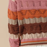 Raphaelle | Pull Raye a Manches Longues