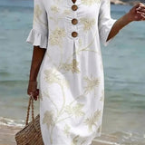 Sarah – Robe d'Été Florale Décontractée