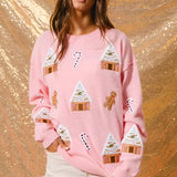 Prudence | Pull de Noel Original a Col Rond