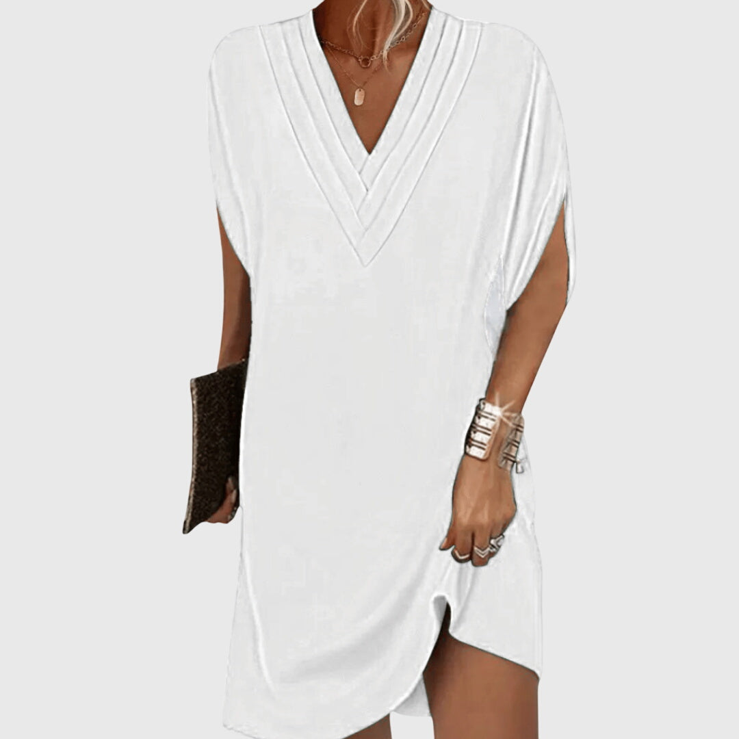 Christine | Robe Élégante Cachant le Ventre
