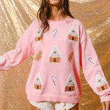 Prudence | Pull de Noel Original a Col Rond