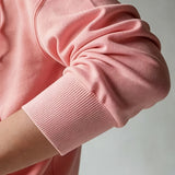 Cardigan Corail à Capuche et Boutons