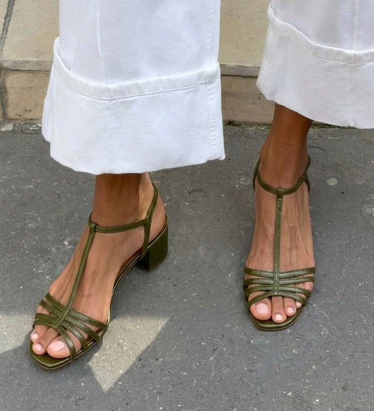 Alix - Sandales Dorees du Quotidien