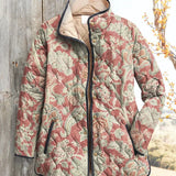 Margaret | Veste Matelassée Floraison Champêtre
