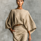 Céline – Robe Maxi Coton-Lin