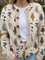 Charlotte | Cardigan Douillet à Imprimé Chat