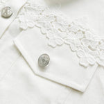 Silvia | Veste à Panneaux de Dentelle
