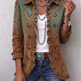 Carmen | Veste à Volants et Imprimé Paisley