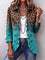 Elizabeth | Blazer à Volants et Effet Dégradé Léopard