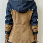 Marina | Veste à Capuche Patchwork