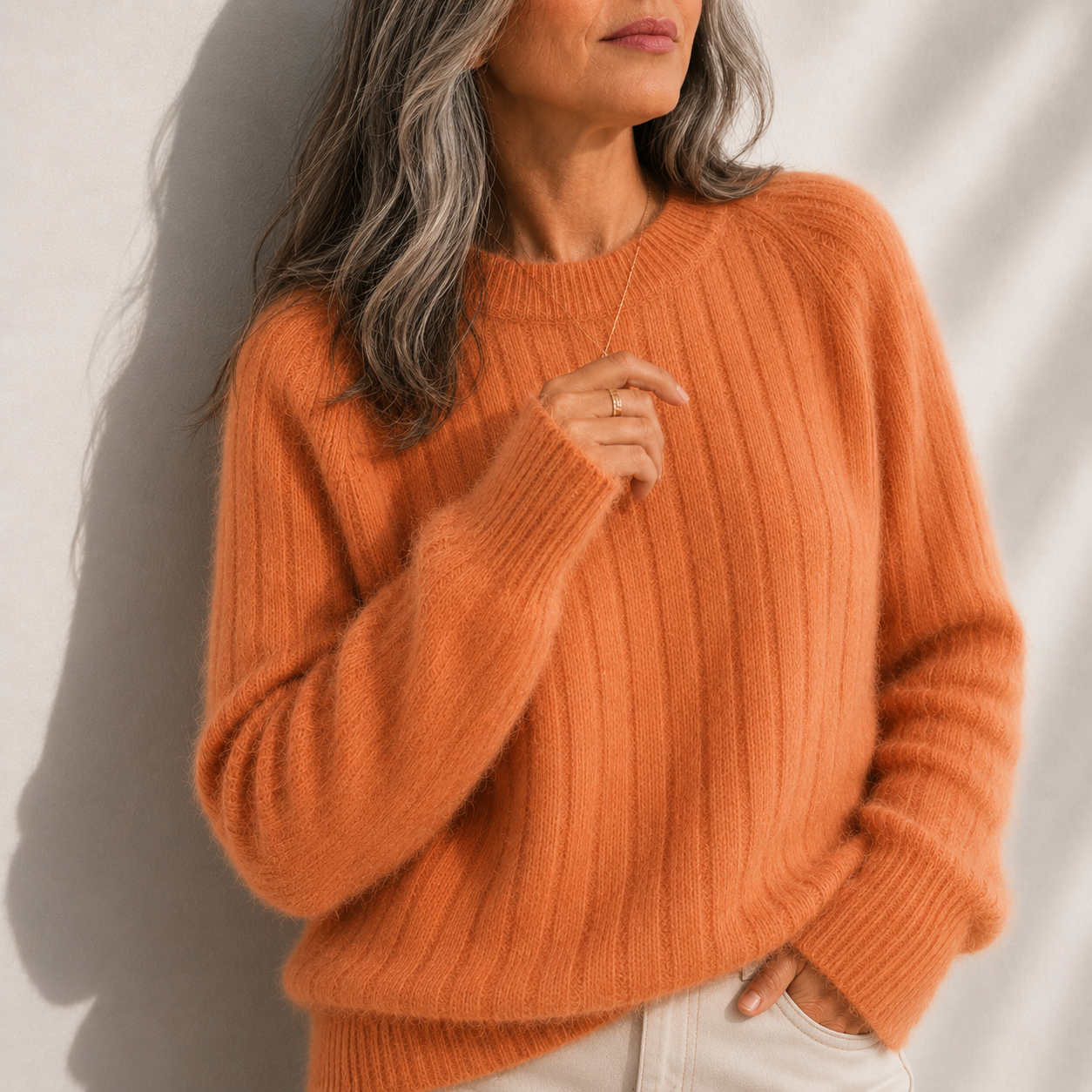 Margaux | Pull Moelleux Uni