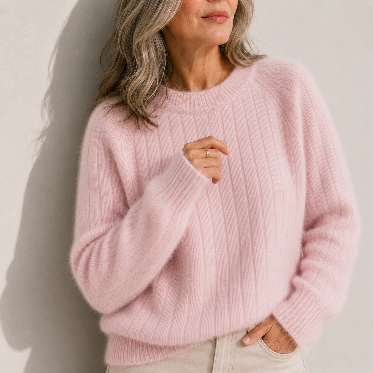 Margaux | Pull Moelleux Uni