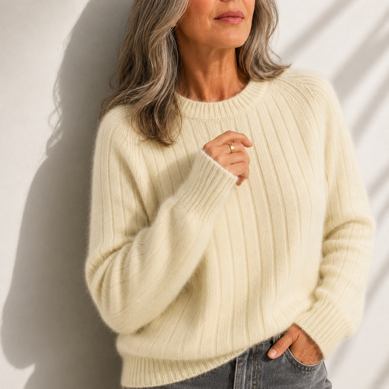 Margaux | Pull Moelleux Uni