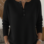 Océane | Pull Boutoné Décontracté