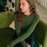 Henriette | Pull Cotele a Col Rond