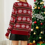 Nathalie | Pull de Noel a Col Rond