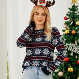 Nathalie | Pull de Noel a Col Rond